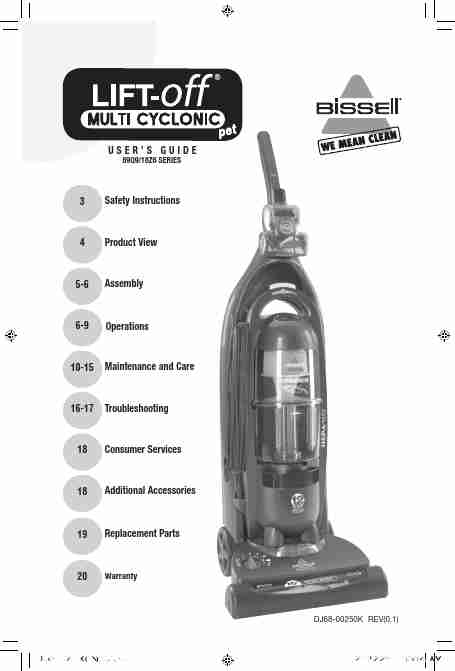 Bissell Vacuum Cleaner 18Z6-page_pdf